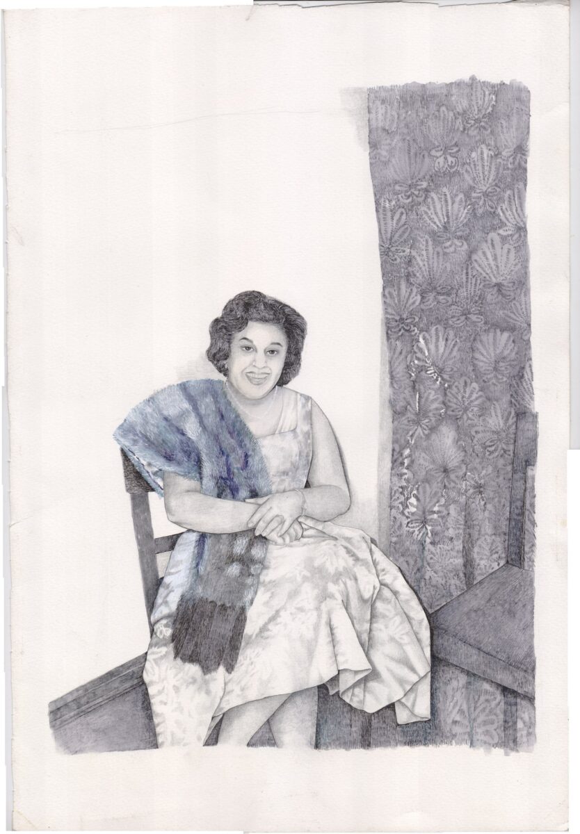 Mixed media on cardboard       28x21 cm