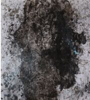 Mixed media on cardboard   130x115 cm